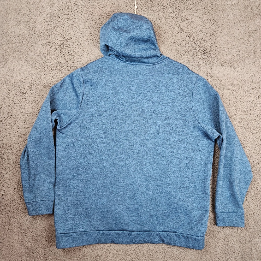 Nike‎ Mens Therma-FIT Hoodie Blue Heather CU6214-453 XL Pullover - Picture 8 of 9